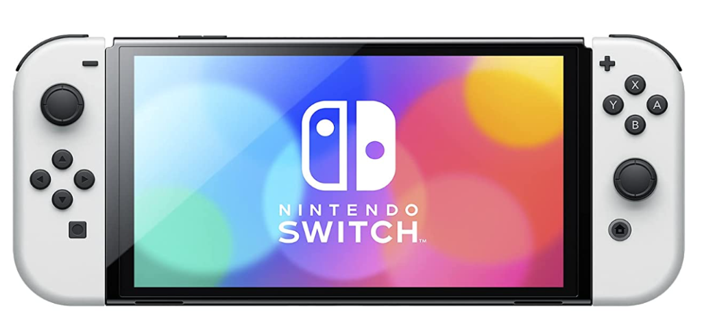 Nintendo switch oled gaming device