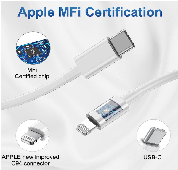 APPLE MFi Certified iPhone Charger