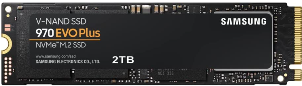 Samsung 970 EVO Plus SSD 2TB