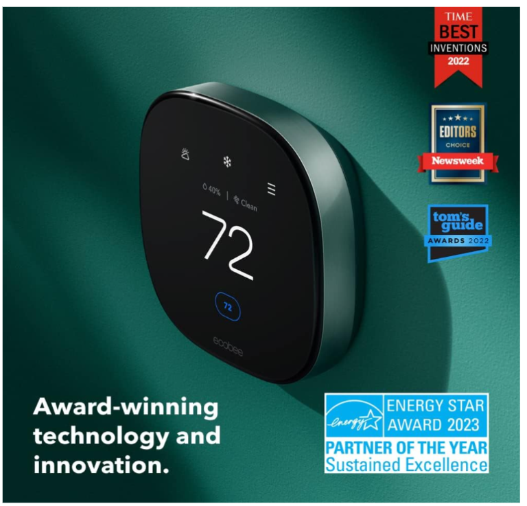 ecobee New Smart Thermostat premium