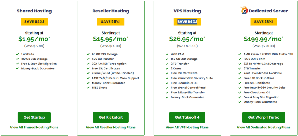 A2 Webhosting packages - A2 Webhosting A2 Webhosting best web hosting providers 2024